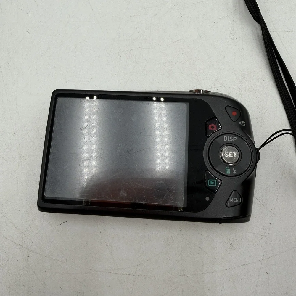 CASIO EXILIM EX-Z2300 Compact Digital Camera Black For Parts Lens Obstruction